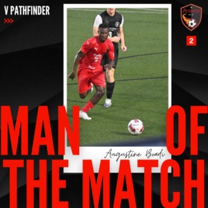 Augustine Boadi – Man of the Match!