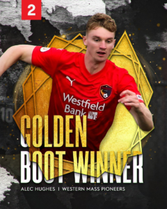 Read more about the article Hughes wins the Golden Boot!